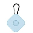 thumbnail image 1 of MesaSe Tracker Holder Case Anti-lost Silicone Cover Protector with Key Chain Replacement for iOS AirTag  Jeans Blue, 1 of 8