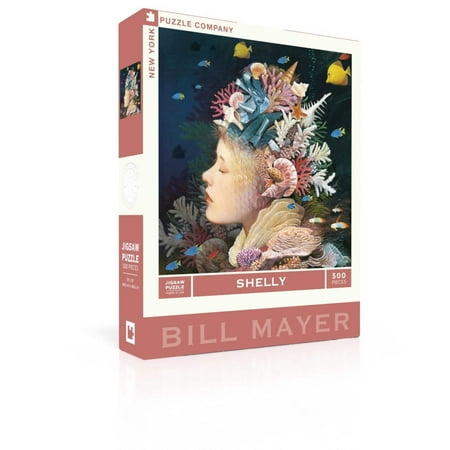 New York Puzzle Company Shelly 500 Piece Jigsaw Puzzle