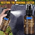 thumbnail image 6 of Tombstone Headstone Cleaner Spray Granite Marble Monument Grave Polish Stain Remover with Towel 50ml, 6 of 8