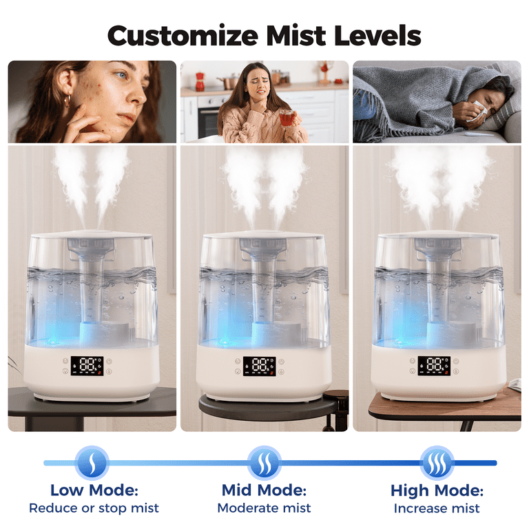 Patbrela 6L Cool Mist Humidifier with Smart Humidity Control photo 7