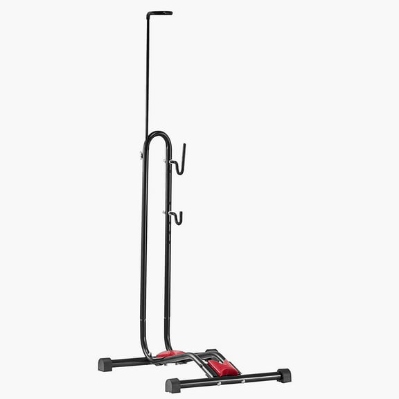 Freestanding Bicycle Storage Rack, Adjustable Floor Bike Stand Holder for 16" to 27.5" Mountain & Road Bikes, Space Saving Garage Organization for Adults