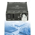 thumbnail image 3 of Amplificador Potencia Digital La Placa Estéreo Amp Compatible Dientes 5.1 2x100W Azul, 3 of 9
