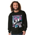 thumbnail image 4 of Popeye Cool Hustle For the Muscle Men Big & Tall Sweatshirt Brisco Brands 2X, 4 of 5