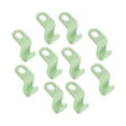 thumbnail image 2 of Billuyoard 10x Heavy Duty Closet Cabinet Space Savers Hangers for Pants Caps Coats  Almacenamiento y organización del hogar Verde 5x2 cm, 2 of 6