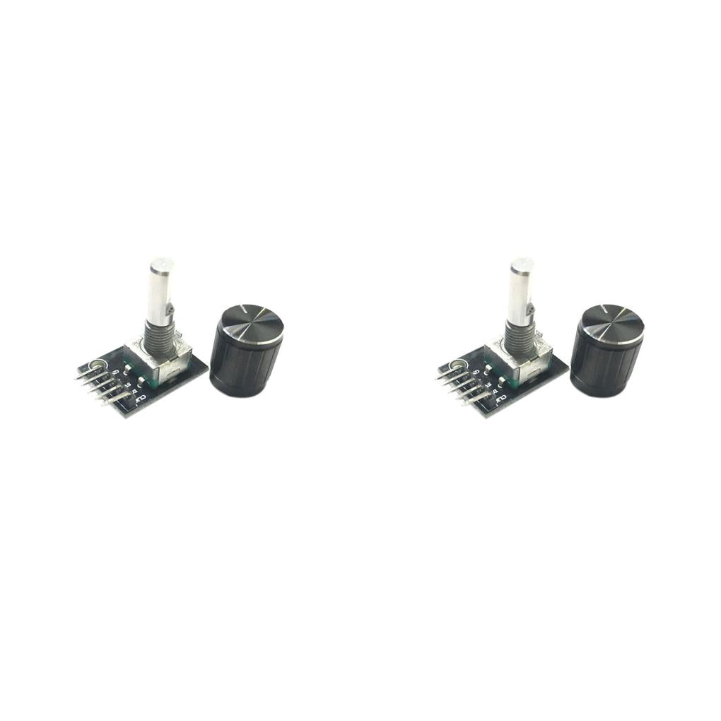 2PCS New KY-040 Rotary Encoder Module Brick Sensor for Arduino 