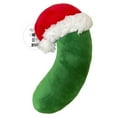 Vibrant Life Holiday Pickle Dog Toy with Squeaker for Light to Moderate