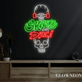 thumbnail image 2 of Glowneon Skate Or Die Neon Sign, Skateboard Led Sign, Skate Club Art, 2 of 4