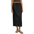 thumbnail image 2 of Women's Flowy High Waist A-Line Maxi Skirt - Summer Casual Lightweight Long Skirts, 2 of 5