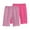 Green, variant on fatyb Girls Boys Elastic High Waist Bike Sorts Casual Knee Length Kids Pajama Bottom Shorts Pack of 2