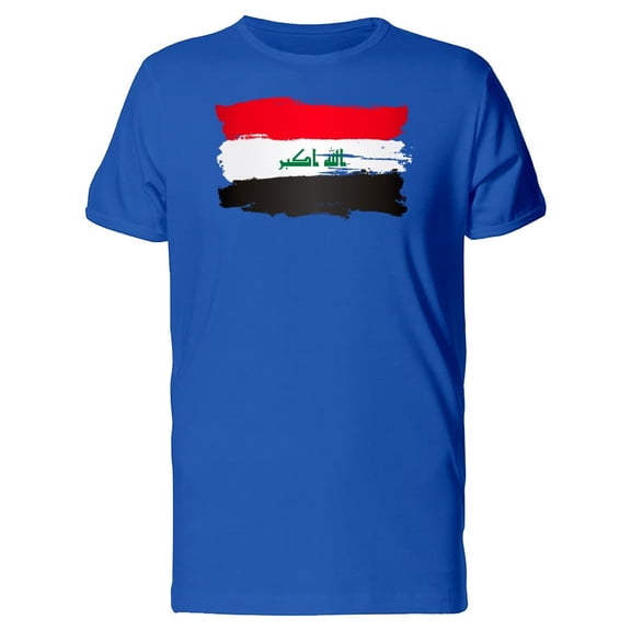 Paint Of The Flag Of Iraq Tee Men's -Image by Shutterstock