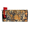 thumbnail image 3 of Tiger Head Magnetic Mailbox Covers 25.5" X 21" Post Letter Box Wraps Waterproof Garden Yard Outdoor Decoration, 3 of 9