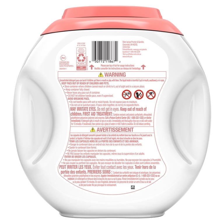Baby Laundry Detergent Xl Pacs, Hypoallergenic, Lavender, 25 Count photo 3