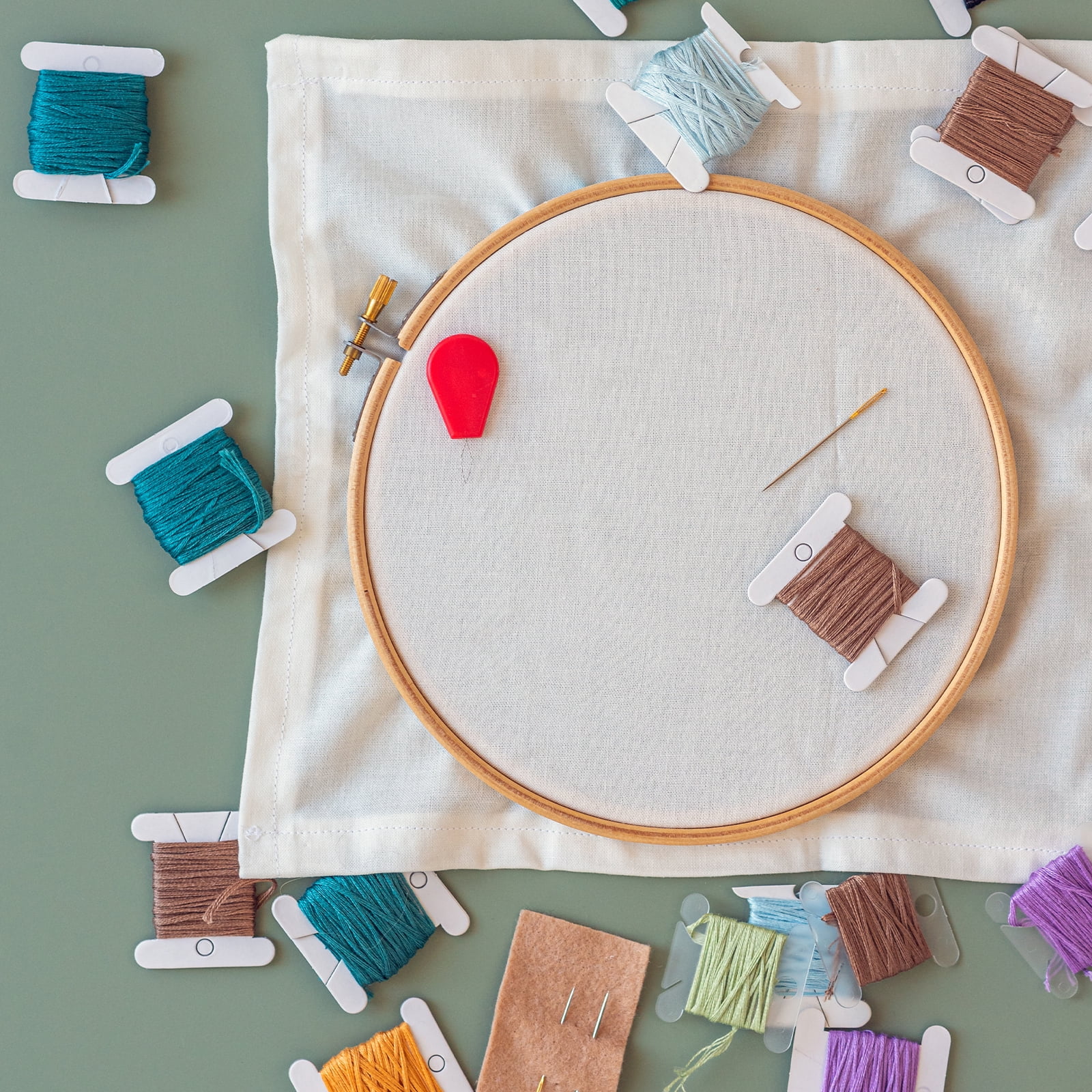 100/50pc Embroidery Thread Holder Floss Craft Bobbin Cross Stitch