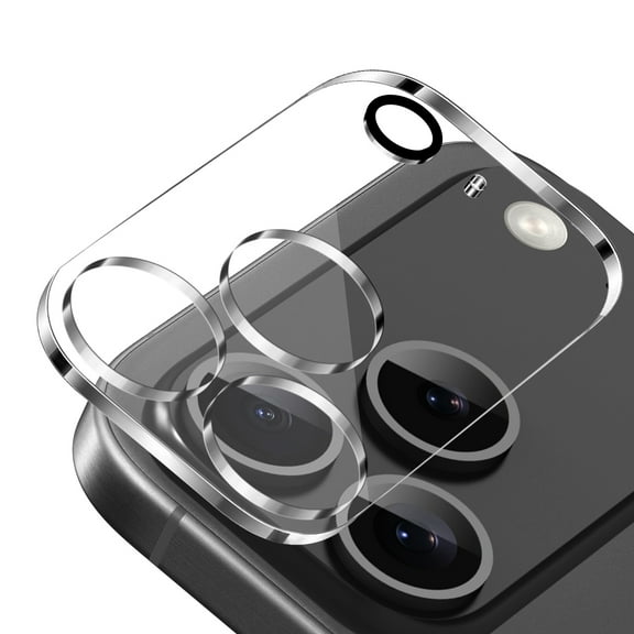 XPM for Apple iPhone 17 Pro Lens Protector HD Clear Back Lens Camera Protector Tempered Glass, Case Friendly, Ultra-Thin, Easy Installation Cover for Apple iPhone 17 Pro (6.3") (Clear)