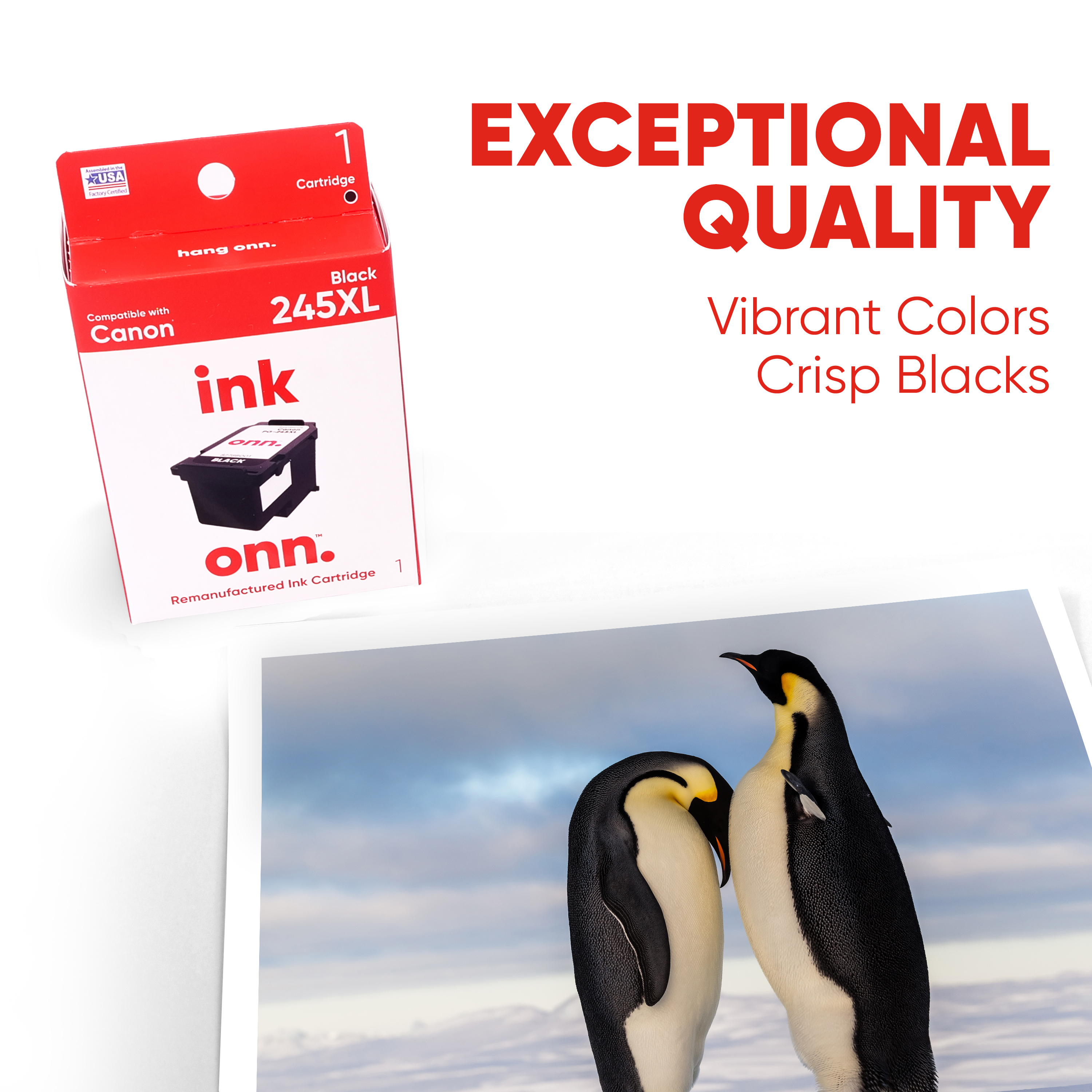 Buy ONN Canon PG-245XL High Yield Black 
