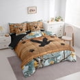 thumbnail image 2 of Feelyou Rustic Duck Bedding Comforter Set 7 Pieces, Branches Queen Bedding Sets, 2 of 7