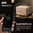 thumbnail image 4 of Edifier D32 Haut-Parleur Bluetooth Sans Fil de Table, Système Audio Wi-Fi et Bluetooth 60 W RMS Compatible avec AirPlay2, Blanc, 4 of 7