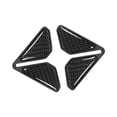 thumbnail image 2 of LOVIVER 2 Pieces Car Front Door Anti Collision Corner Guards Accessory Easy Installation Black, 2 of 8