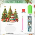 thumbnail image 5 of Christmas Theme Tabletop Decor DIY Diamond Art Painting Desktop Tiger&Dog&Goblin Single-Side Diamond Designs Acrylic Desktop Ornaments Diamond Painting Kits for Home Decor Supplies (Colorful-01), 5 of 12