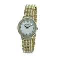 thumbnail image 2 of Elgin Adult Female Analog Wristwatch IP Stones on Bezel in Gold (EG201810), 2 of 5