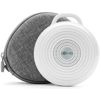 Portable White Noise Machine for Travel - 3 Soothing, Natural Sounds with Volume Control, Compact Sleep Therapy for Adults & Baby, USB Rechargeable, Lanyard for Easy Hanging