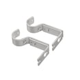 thumbnail image 3 of Soportes De Barra De Cortina Ajustables Resistentes Soportes De Barra 2 Uds matsuzay HA023956-02, 3 of 6