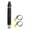 A002- Color B, variant on High Pressure Hose Nozzle, Garden Hose Nozzle Heavy Duty, Brass Hose Nozzle, Jet Nozzle High Pressure Hose Nozzle, Car Wash Sprayer with 2 Metal Hose Clamps, 6X1 in All Alloy