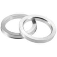 thumbnail image 6 of Unique Bargains 2pcs 83.1mm to 65.1mm Aluminium Alloy Car Hub Centric Rings Wheel Bore Center Spacer Silver Tone, 6 of 6