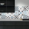 thumbnail image 2 of Adhesivo de azulejo de pared de mosaico impermeable de 20 piezas para decoración del hogar (ET109 20X20cm) Likrtyny Libre de BPA, 2 of 9