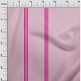 thumbnail image 2 of oneOone Cotton Poplin Light Pink Fabric Wide Stripe Sewing Craft Projects Fabric Prints By Yard 42 Inch Wide, 2 of 4