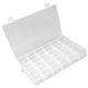 thumbnail image 3 of Caja De Joyería Transparente Con 36 Rejillas, Divisores Extraíbles, Estuche Organizador Transparente De Plástico Portátil Para Pendientes, Anillos Y Cuentas, 3 of 8