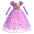 thumbnail image 1 of Vestido de Rapunzel para niña, disfraz de princesa para carnaval, traje de fiesta de cumpleaños, ropa de 2 a 10 años Fivean unisex, 1 of 2