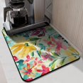 thumbnail image 4 of Exquisite 18x24 Inch Floral Dish Drying Mat - Microfiber Kitchen Decor for All Seasons - Ultra Absorbent, Washable & Foldable, 4 of 7