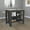 Black, variant on Particle Board Material, Easy to Assemble / Useful for Kitchen Cooking and Item Storage
