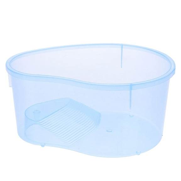 Hemobllo Turtle Habitat Indoor with a Blue Design 1Set