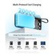 thumbnail image 3 of Power Bank CUKTECH 20000 mAh 45 W con cable USB-C para iPhone, color gris, 3 of 9