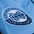 thumbnail image 3 of Men's Mitchell & Ness Carolina Blue North Carolina Tar Heels Double Clutch Lightweight Satin Full-Snap Jacket, 3 of 7