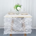 thumbnail image 6 of Lace Table Runner, Classic Lace Table Linen Lace Floral Table Runners for Wedding Dining Table Cloth Chic Dresser Scarve Table Cover for Table Decor, 6 of 7