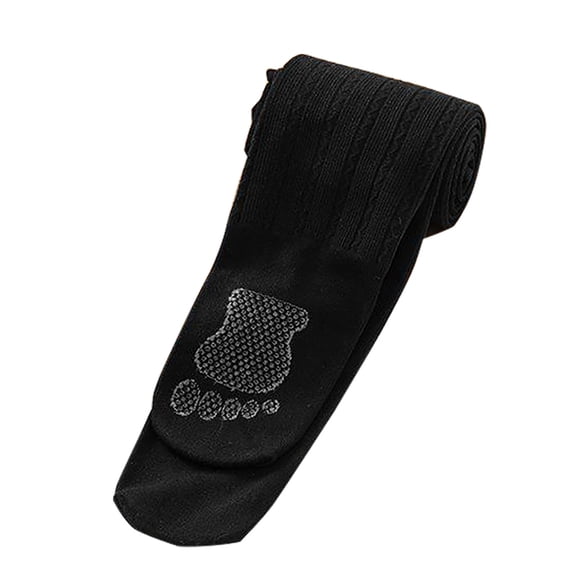 KAUOD Girls Fleece Thermal Tights Footed Full Length Ballet Dance Dress Leggings Kids School Cute Stretchy Warm Pantyhose