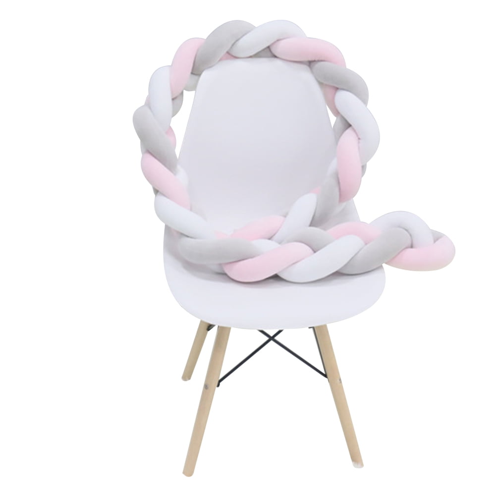 knotted braided crib bumper
