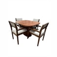 thumbnail image 1 of Comedor de madera de parota para 4 personas color beige, 1 of 10
