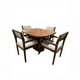 thumbnail image 1 of Comedor de madera de parota para 4 personas color beige, 1 of 10