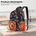 thumbnail image 6 of Pzuqiu Fire Basketball Kids Backpack for School Boys 8-12 School Backpacks Sets with Lunch Bag Pencil Case Water Bottle Holder 4 pcs Travel Bookpack with Shoulder Strap for Kids 8-12, 6 of 7