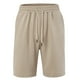 thumbnail image 1 of Pantalones Elásticos de la Cintura de los Hombres Color Sólido Pantalones Cortos de Playa Casuales, Bolsillos de la Cintura de Encaje para Uso Al Aire Libre Y Diario, 1 of 5