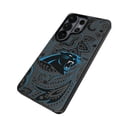 thumbnail image 2 of Keyscaper Carolina Panthers Paisley Galaxy Magnetic Bump Case, 2 of 7