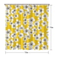 thumbnail image 5 of Pioneer Flower Floral Print Pattern Shower Curtain 72"x72" ,Bathroom Decorative Shower Curtains Set with 12 Hooks,Modern Waterproof Washable Shower Curtain, 5 of 6