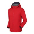 thumbnail image 3 of Juebong Mens Winter Jacket Waterproof Warm Snow Ski Jackets Fleece Rain Coats Long Sleeve Sport Coat Jacket with Hood, 3 of 8