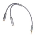 thumbnail image 1 of Pole Extension Cable,Headphone Extension Cable 4 Headphone Splitter Headphone Extension Cord User-Friendly Design, 1 of 14