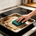 thumbnail image 4 of Heavy Duty Scouring Pad,5/10 Pack,4x6 Inch Green Scrubbing Pads,Non-Scratch Scrub Pads,Reusable Dish Scrubber for Cleaning,Multipurpose Scrubbers for Kitchen,Dishes,Pots,Pans,Grills & Home(10 Pcs), 4 of 9