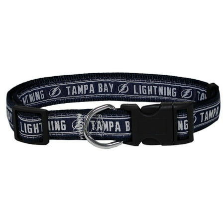 UPC: 0849790080171 | Pets First NHL Tampa Bay Lightning Cat and Dog Collar – Heavy-Duty  Durable & Adjustable Collar  Small